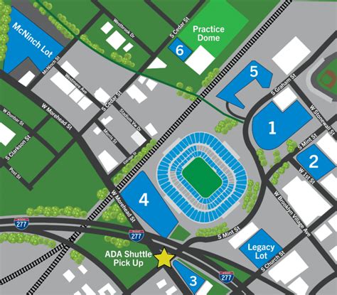 parking at panthers stadium charlotte nc