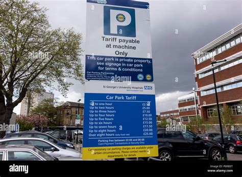 parking at st george's hospital