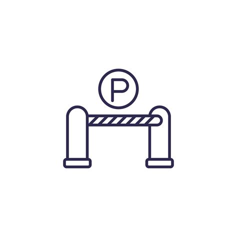 Parking Gate Icon