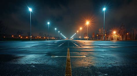 Parking Lights Night
