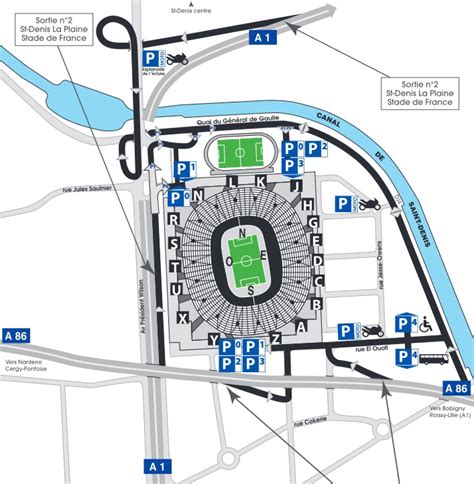 parking p4 stade de france