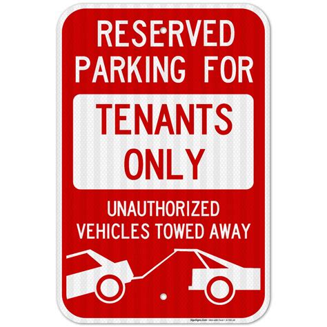 parking signs amazon