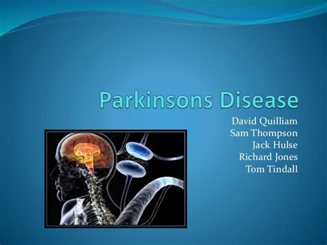parkinson's disease presentation powerpoint