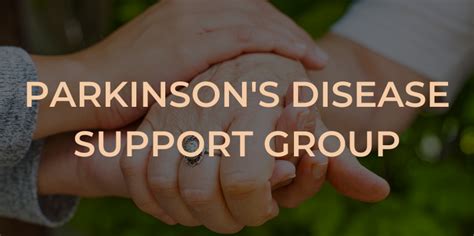 parkinson disease support group