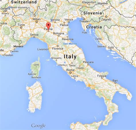 Mapas Detallados de Parma para Descargar Gratis e Imprimir