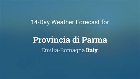 Parma Weather This Week