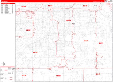 Parma Zip Code Map