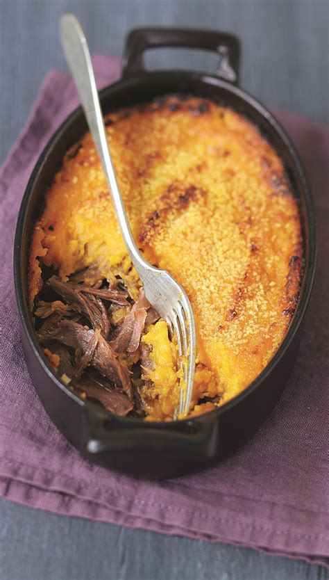 Parmentier de canard et patate douce