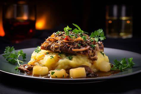 Ingrédients du parmentier de canard Noël