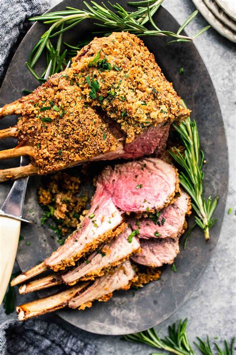 Seared Pistachio Crusted Lamb Chops Wines of Sicily