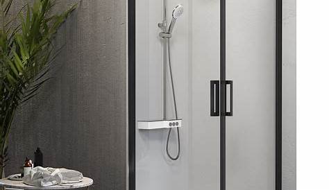 Porte De Douche Pivotante 80 Cm Transparent Quad Leroy Merlin