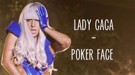 paroles lady gaga poker face