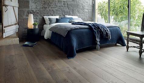 Chambre Avec Parquet Gris Couleur Mur