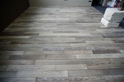 Parquet Flooring Gray