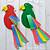 parrot craft template