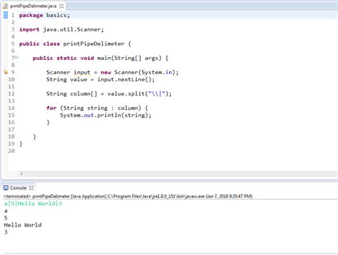Parse Pipe Delimited File Java