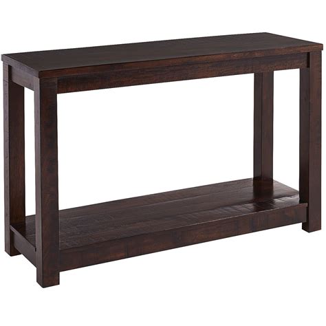 Parsons Console Table Brown