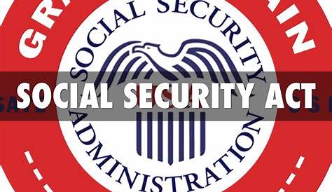 Social Security Act - Social Security Act | History & Facts