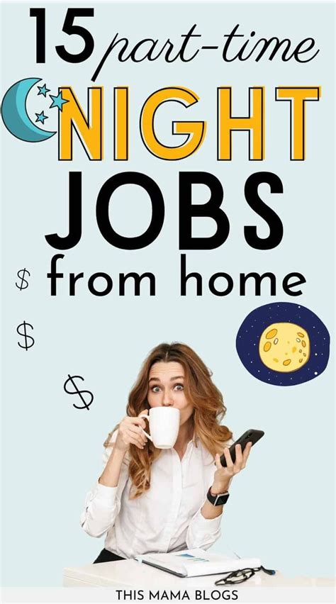 15 PartTime Night Jobs from Home for Extra This Mama Blogs in