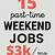 part time remote weekend only jobs