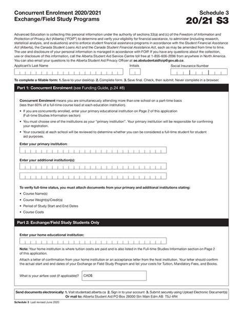 part time application form alberta