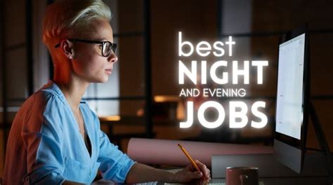 60 Best Night Jobs (Parttime Evening Jobs That Pay Cash) [Video