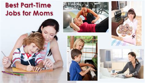 part time jobs for working moms
