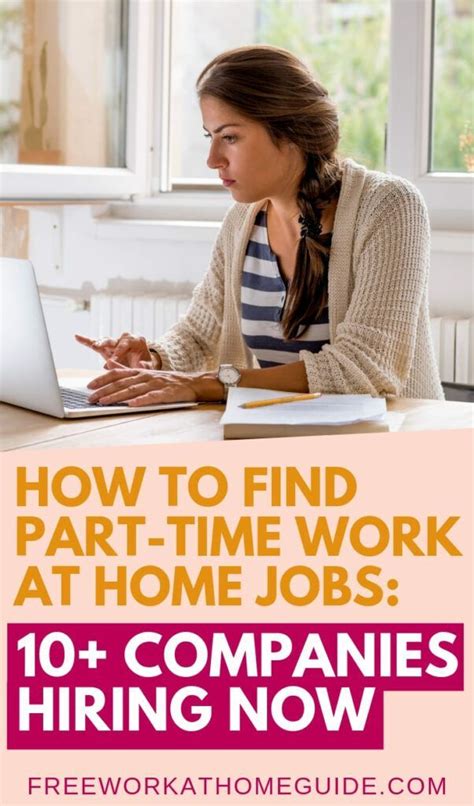 part time jobs online work from home