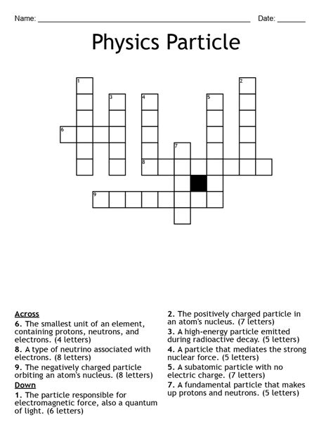 particle crossword