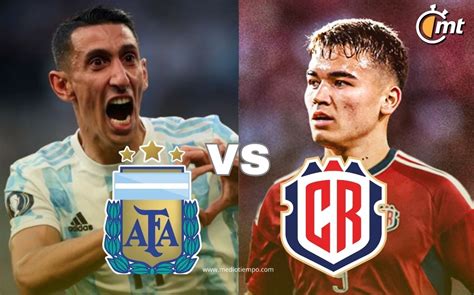 partido argentina costa rica hoy