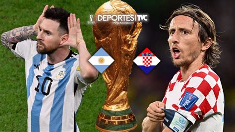 partido argentina vs croacia canal 5