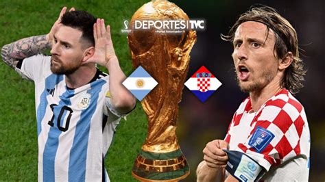 partido argentina vs croacia caracol