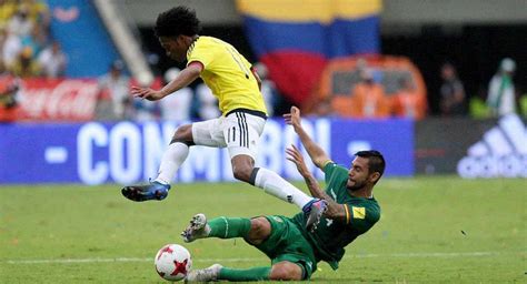 partido colombia vs bolivia