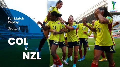 partido colombia vs nueva zelanda