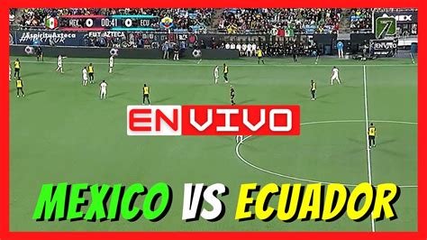 partido de ecuador hoy marcador