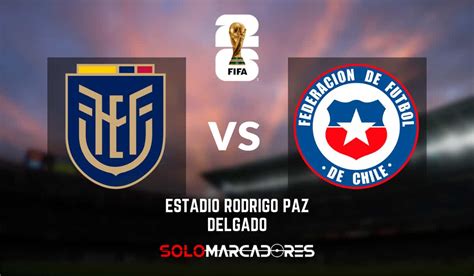 partido ecuador vs chile en vivo