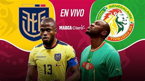 partido ecuador vs senegal en vivo gratis