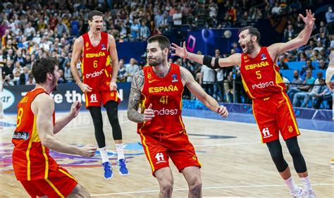 partido españa baloncesto hoy