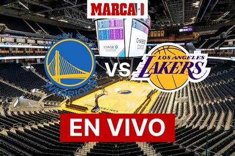 partido lakers vs warriors en vivo