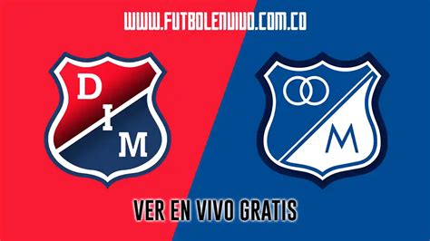 partido millonarios hoy a que hora