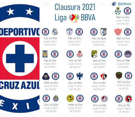 partidos de cruz azul 2024