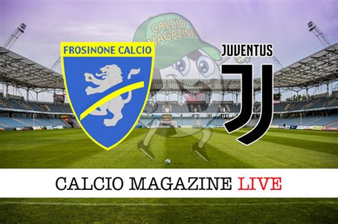 partita frosinone oggi in diretta