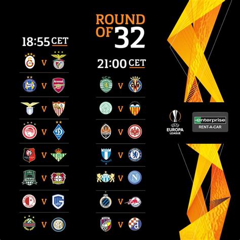 partite di oggi europa league