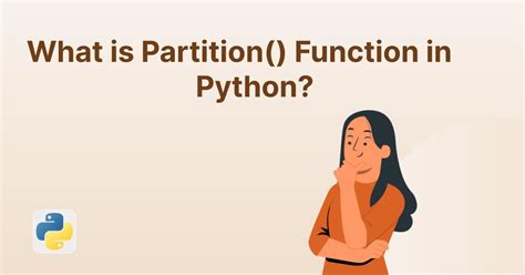 Partition Data Set Python