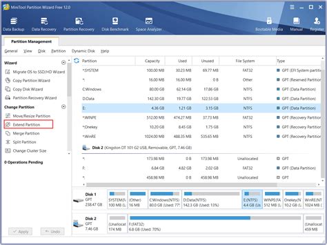 Partition Extend Software