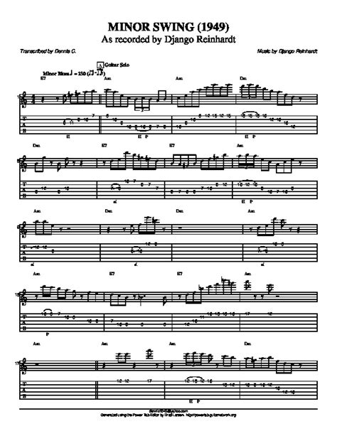 Partition Jazz Manouche Pdf