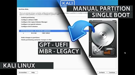 Partition Linux Gpt