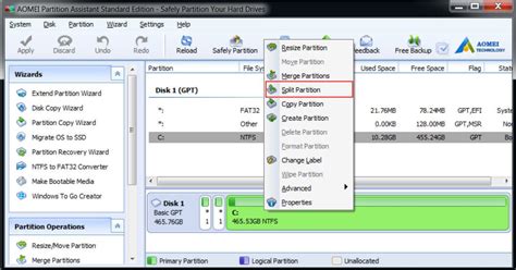 Partition Local Disk C