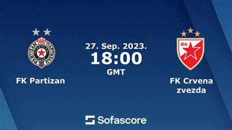 partizan zvezda live score