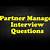 partner manager interview questions
